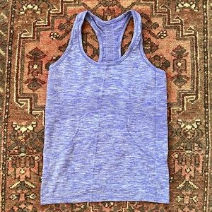 Run Swiftly Tank in Heathered Purple 💜